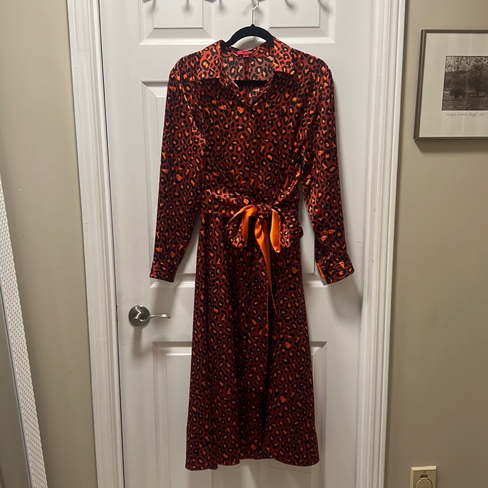 HUGO Cheetah Print Dress